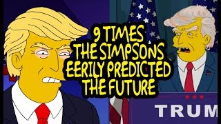 9 Times quotThe Simpsonsquot Eerily Predicted The Future [upl. by Clayborne]