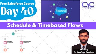 Schedule amp Time Based Flows  Salesforce Free Developer Course  Free Salesforce Training  CYC [upl. by Novat]