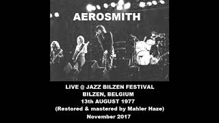 Aerosmith US Live  Jazz Bilzen Festival Bilzen Belgium13th August 1977 [upl. by Carman]