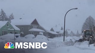 Historic Storm Drops Over Six Feet Of Snow In Upstate New York [upl. by Ennaeiluj]