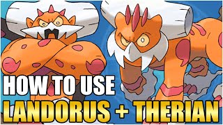 Best Landorus Therian Moveset Guide  How To Use Landorus Competitive VGC Pokemon Scarlet Violet [upl. by Lacim]