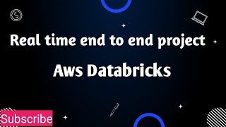 Realtime endtoend Databricks project on AWS [upl. by Trimmer386]