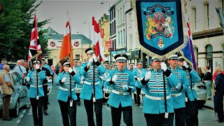 Ulster Grenadiers Flute Band Parade  Carrickfergus 2023 [upl. by Origra]