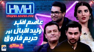 Hasna Mana Hai with Tabish Hashmi  Best of Asim Azhar Hareem Farooq amp Waleed Iqbal  Geo News [upl. by Bertram509]