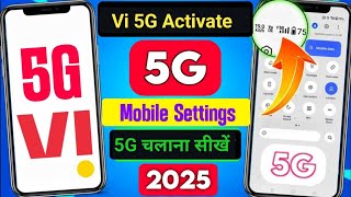 Vi 5G Activation  Vi Sim me 5G Activate Kaise Kare  Vime 5G Activate Kaise Kare 🔥 [upl. by Jana]