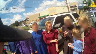 Polygamist Cult Prophet Caught Towing Underage Girls in Trailer — Full Bodycam [upl. by Niwde]