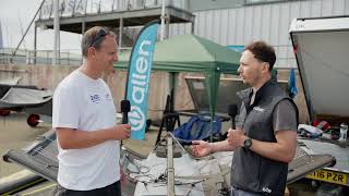 Day 2 Pre Sail with Allen  Wetsuit Outlet amp Zhik Moth Worlds 2023 [upl. by Obellia]