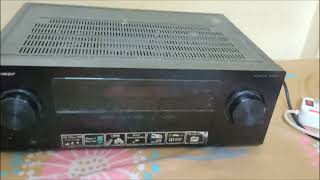 Reset av receiver Pioneer VSX 323 [upl. by Morganne]