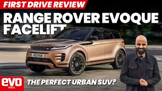 2024 Range Rover Evoque Facelift  The Perfect Urban SUV  First Drive Review  evo India [upl. by Adlesirk]