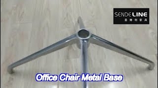 Assembly Required Office Chair Metal Base for Standard Office Chairs High quality aluminum alloys ar [upl. by Meredi244]