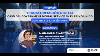 WebinarEGPP Transformación Digital Caso del Government Digital Service en el Reino Unido [upl. by Eusebio]