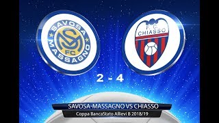 SavosaMassagno VS Chiasso Coppa Allievi B 201819 [upl. by Tteltrab606]