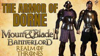 Realm of Thrones Dorne Armor Sets Showcase  Bannerlord Mod [upl. by Bergeron]