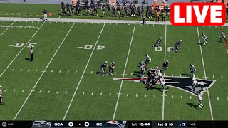 NFL LIVE🔴 Seattle Seahawks vs New England Patriots  Week 2 NFL Full Game 15th September 2024 NFL 25 [upl. by Esyli]