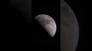 Luna cuarto creciente moon espacio telescopio [upl. by Akined69]