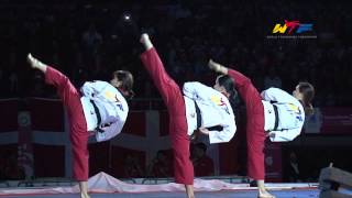 Opening Ceremony  9th WTF World Taekwondo Poomsae Championships 2014 [upl. by Oiraved]