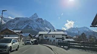 Driving in Ehrwald February  24 [upl. by Eneleahs]