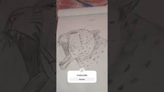 leopard drawing like subscribe drawing trending [upl. by Aisemaj948]