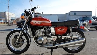 Suzuki Gt750 restoration [upl. by Hallsy]