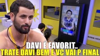 MATHEUS RECEBE RECADO NO ALMOÇO DO ANJO DA MÃE quotQUERO Q VC FIQUE CM ISABELLE DAVI É FAVORITquot BBB24 [upl. by Aiasi]