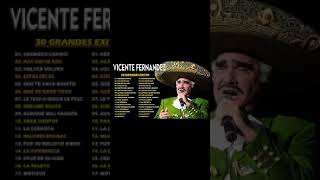 VICENTE FERNANDEZ GRANDES EXITOS  VICENTE FERNANDEZ SUS MEJORES EXITOS [upl. by Aoniak570]