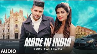 Made In India Mp3 Song  Guru Randhawa  The Pravanjan [upl. by Nylsaj]