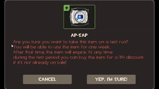 How To Rent Any Weapon For Free From The Mann Co Store TF2 [upl. by Latrina136]