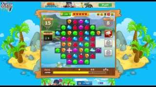 Pirate Treasures First Look Gameplay lv110bonus lvl [upl. by Malda]