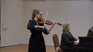 Wieniawski Polonaise No 1 in D Major Alisa Gukasian [upl. by Attelrak]