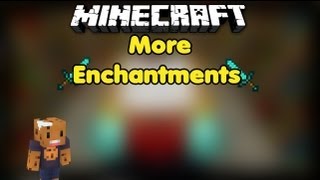 Minecraft More Enchantments Mod 152 DeutschNeue Enchantments [upl. by Ihcehcu]