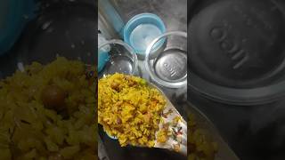 Fried rice aloo baingan ki sabji namkeen Roti aanwale ki chatni aaj ka office Lunch Boxlunchbox [upl. by Gosney900]