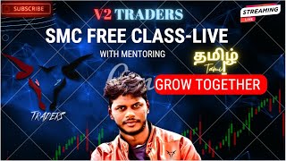 XAUUSD scalping LIVE TRADE  SMC FREE COURES amp MENTORING  trading XAUUSD  TAMIL [upl. by Eihpos]