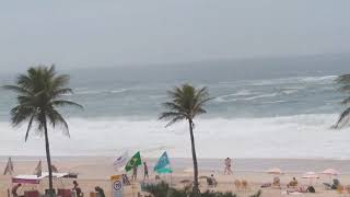 Tsunami Praia de Ipanema Rio de janeiro [upl. by Ryann982]