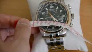 Citizen EcoDrive AT901052E World Time Automatic Watch Review [upl. by Eanwahs]