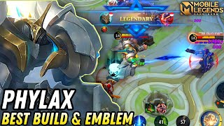 New Hero Phylax Tank Marksman Gameplay  Mobile Legends Bang Bang [upl. by Amihsat]