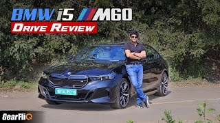 BMW i5 M60 India Review  Electric Exhilaration  GearFliQ [upl. by Aititel]