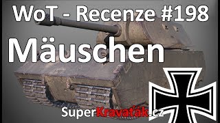 World of Tanks  Mäuschen Recenze 198 [upl. by Morry838]