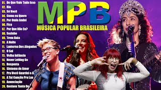 MPB 2024 Mais Tocadas  Música MPB Romântica Antigas Para Relaxar  Marisa Monte Melim Lenine u48 [upl. by Relyk]