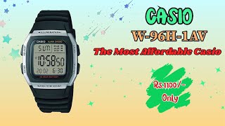 Casio W96H1AV  The Most Affordable Casio  Only for Rs1100 🔥🔥 [upl. by Nymsaj124]