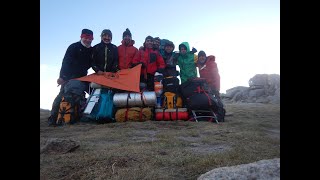 Cumbre y acampe en el cerro Champaquí Córdoba Argentina [upl. by Lerraf]