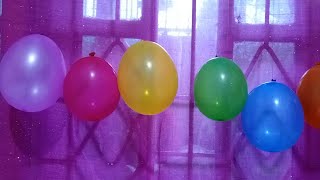 ASMR balloon sound effeck  balloon popballoon burst amp balloon blow to pop [upl. by Eillat]