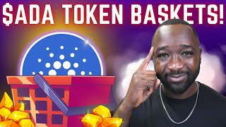 New Cardano Token Baskets LIVE Earn STEADY PASSIVE Income [upl. by Ecnerrot994]