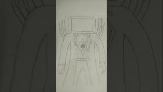 Drawing of Titan TV man [upl. by Ennadroj686]