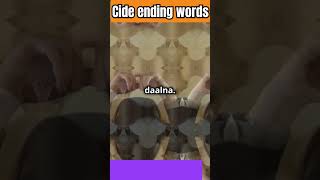 Cide ending words englishlanguage vocabulory facts [upl. by Limaa933]