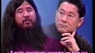 Takeshi Kitano e Shoko Asahara em entrevista 1991 [upl. by Eannyl74]