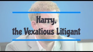 Harry the Vexatious Litigant [upl. by Aleakim]