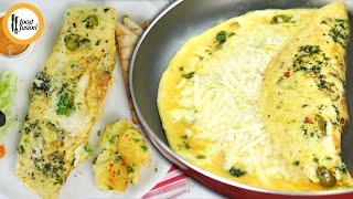 Jalapeno amp Cheese Omelette Recipe by Food Fusion [upl. by Prichard]