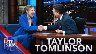 Stephen Colbert Announces Taylor Tomlinson As Host of quotAfter Midnightquot  Coming Soon to CBS [upl. by Herold]