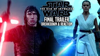 The Rise Of Skywalker Final Trailer Breakdown amp Reaction Star Wars Episode 9 Trailer 3 [upl. by Gaston]