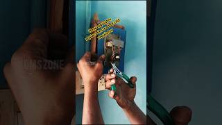 Ceiling fan Regulator changing explained in tamil  4 step regulator  1 modular surface box fit [upl. by Nissy]